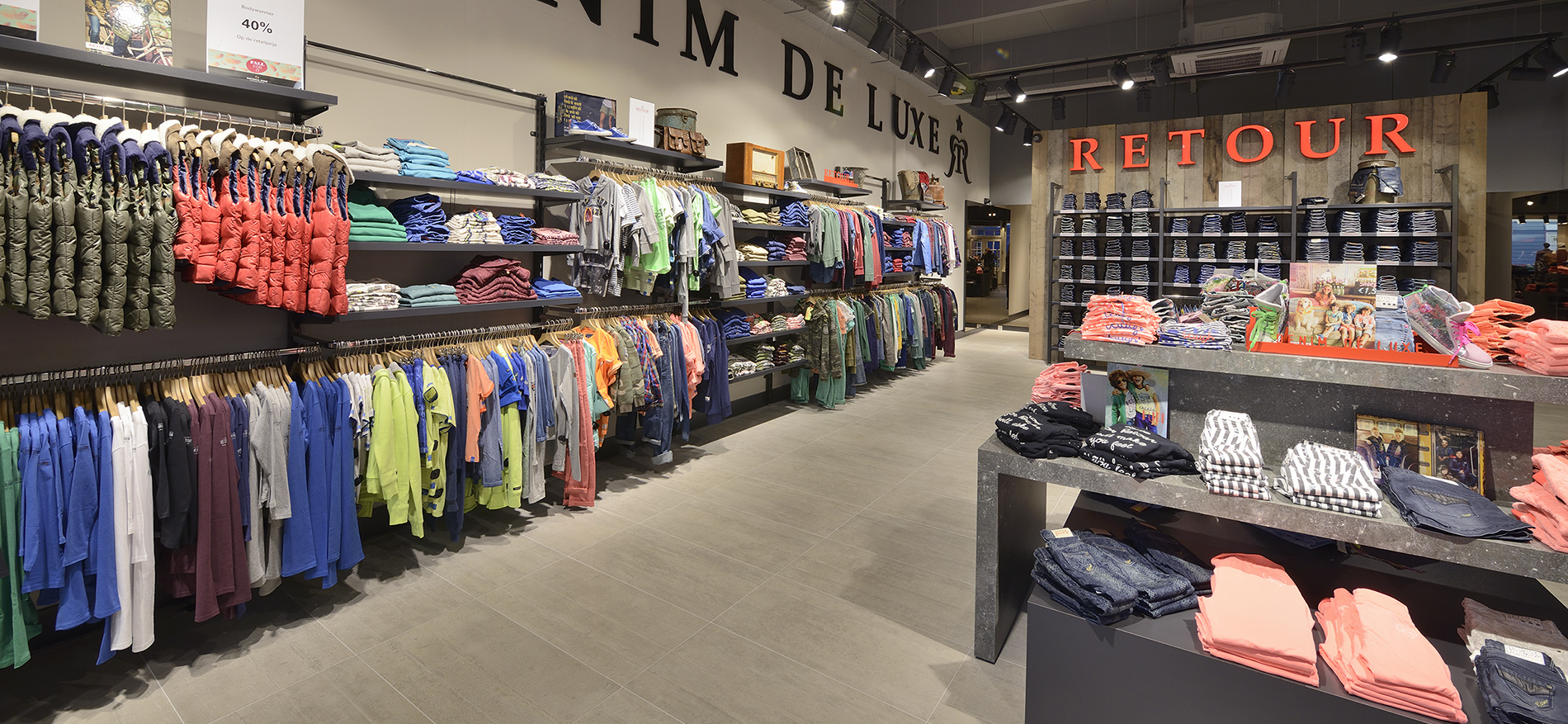 Shop in shop Konzept Mode >> Retour Jeans - 