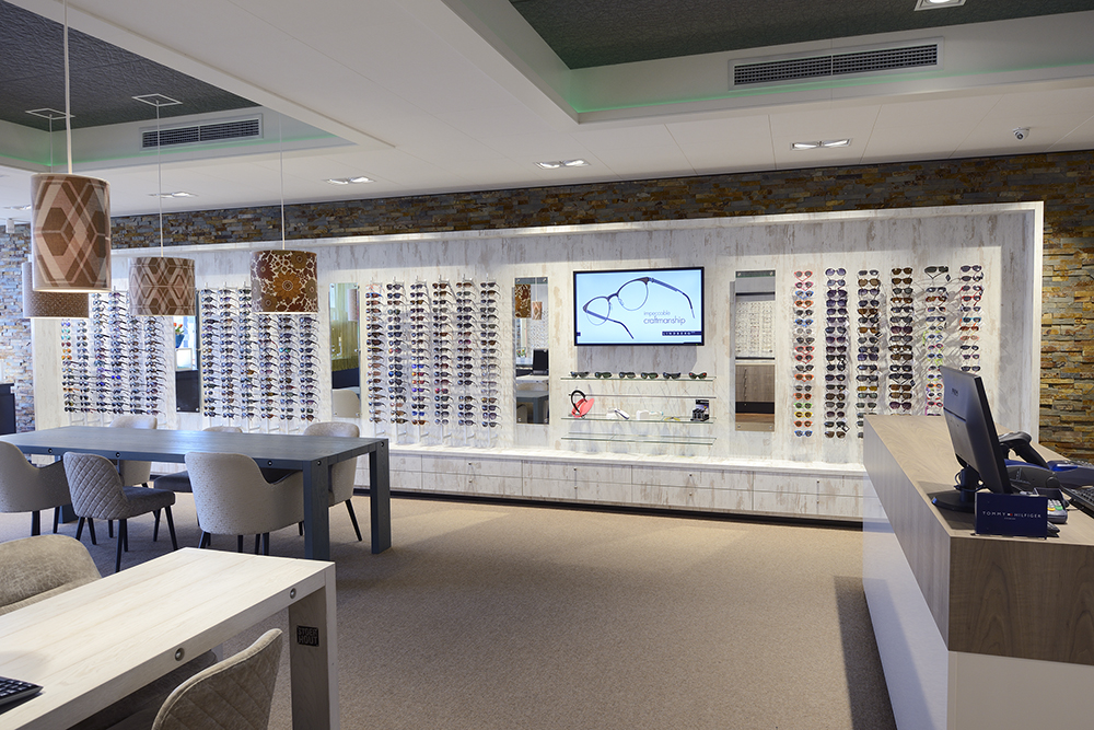 Valentijn Optik: Entwurf Optikerfachgeschäft - Optik