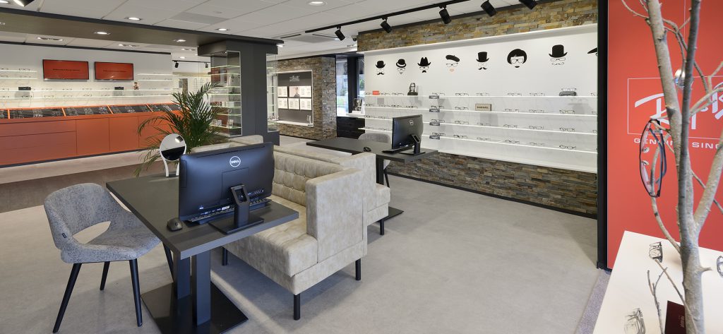 De Romph AugenOptik: Renovierung Optik Ladenlokal