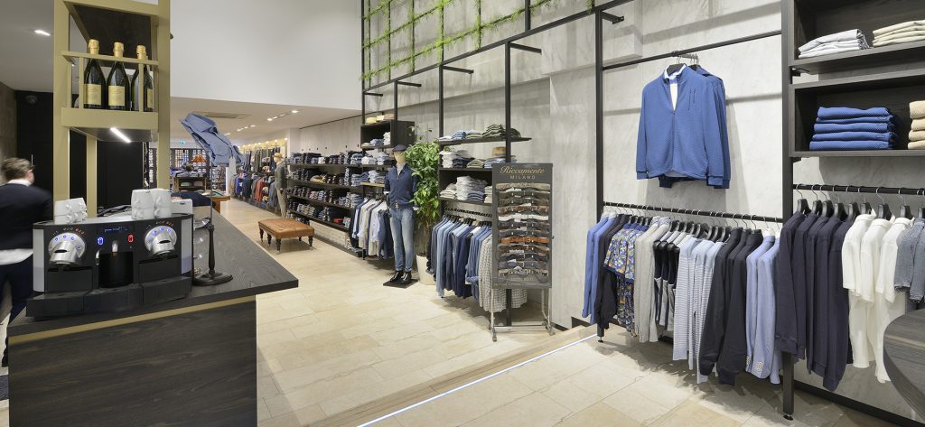Gründliches Restyling von MarcEdwards Menswear in Haarlem