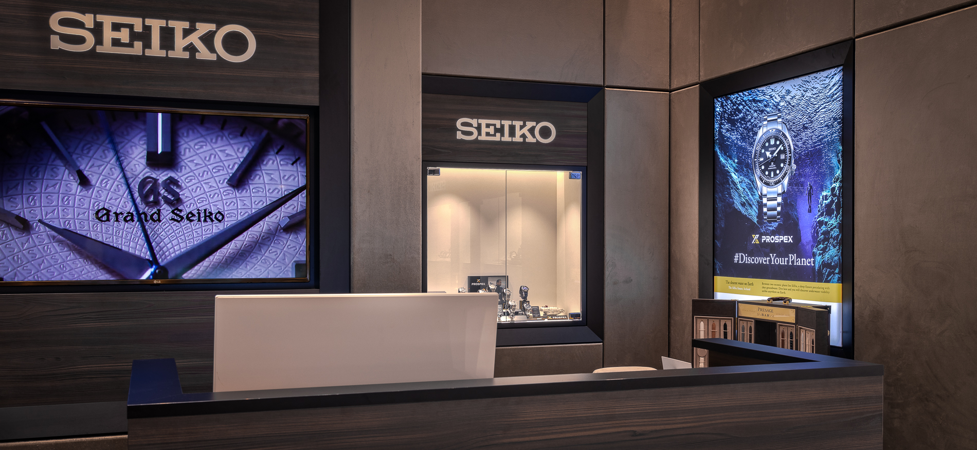 Seiko Boutique | Shop-Konzept - 
